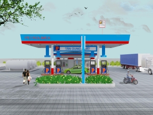 Tan Dung Quat petrol station